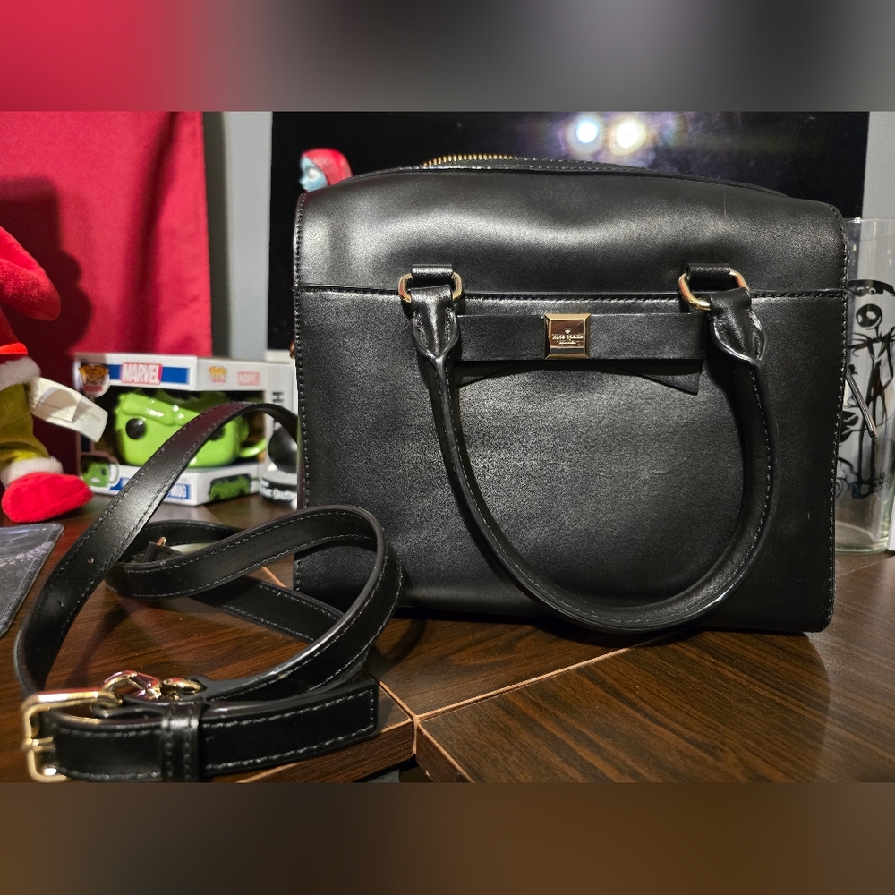 Kate Spade Black Leather Handbag